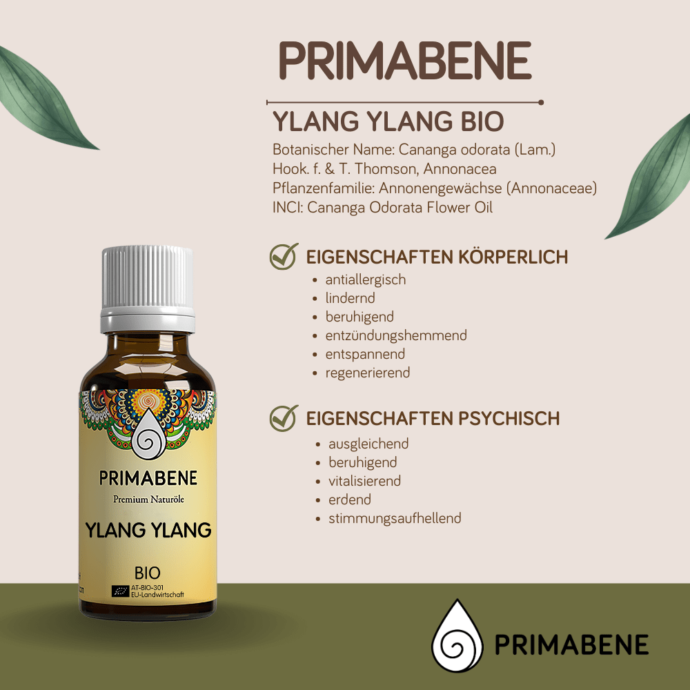 Bild von Ylang Ylang Bio , 100% rein ätherisches Öl